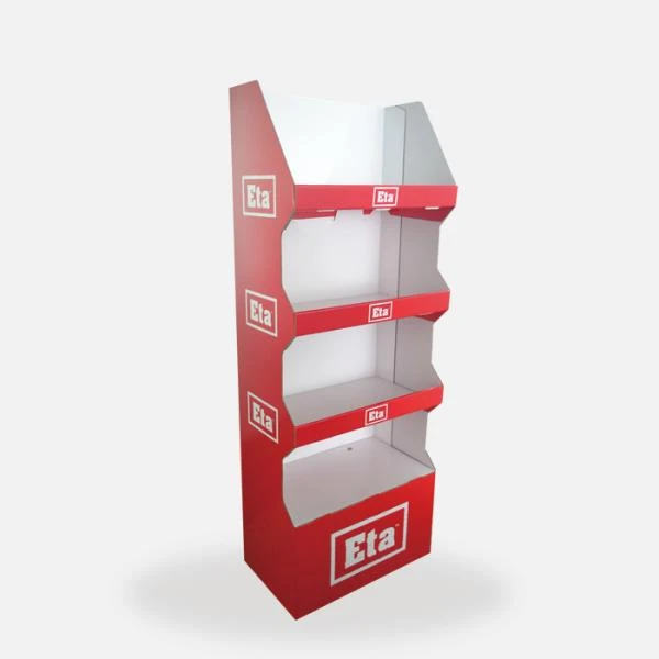 Display per pavimenti in cartone