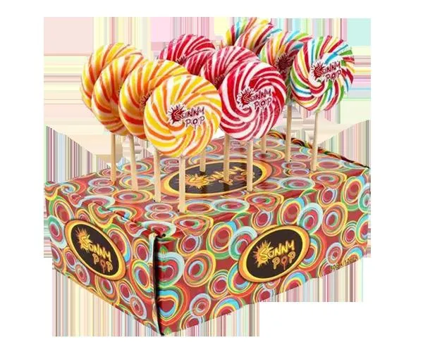Cardboard Lollipop Candy Display Stand