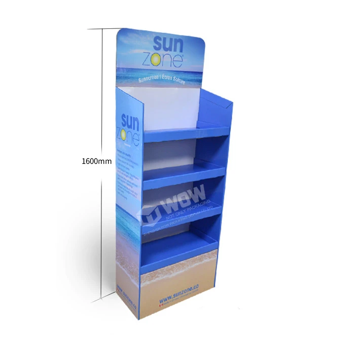 Retail Corrugated Cardboard Floor Display