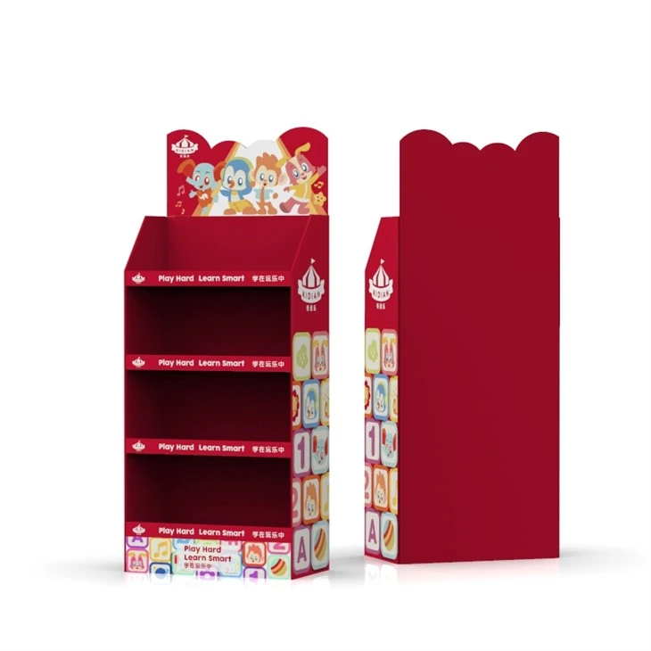 Cardboard Custom Point Of Sale Display Stand